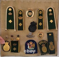 New Zealand Military and Police Buttons and Badges Collection