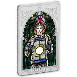 New Zealand Mint 4. Uriel #90 COA Archangel Silver Niue Collection 1oz