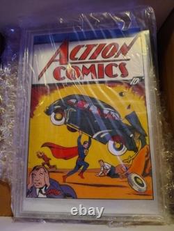 New Zealand Mint Action Comics #1 Pure Silver Foil DC Comics Superman