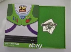 New Zealand Mint Buzz Lightyear Silver Coin 1 oz Toy Story Collectible