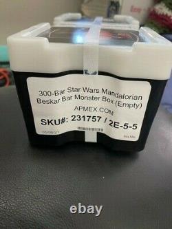 New Zealand Mint Star Wars Mandalorian Beskar Bar Monster Box (Empty)