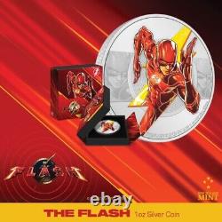 New Zealand Mint The Flash 1 oz Limited Edition Silver Collectible Coin