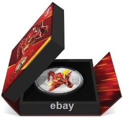 New Zealand Mint The Flash 1 oz Limited Edition Silver Collectible Coin