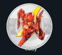 New Zealand Mint The Flash 1 oz Limited Edition Silver Collectible Coin