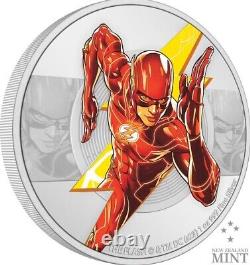 New Zealand Mint The Flash 1 oz Limited Edition Silver Collectible Coin