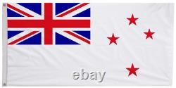 New Zealand Naval Ensign Flag with Eyelets Handmade in the UK