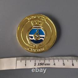 New Zealand Navy Supply Ship Challenge Coin Novelty Rare