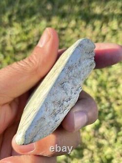 New Zealand Nephrite Greenstone MAORI Pounamu MARSDEN Jade 2 OFFCUTS 100 & 80 mm