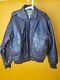 New Zealand Outback Leather Bomber Jacket Mens sz M brown Cooper Collection VTG