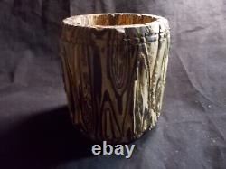 New Zealand PONGA VASE Unique Rare Hand Crafted UNREAL One Of A KIND -44