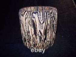 New Zealand PONGA VASE Unique Rare Hand Crafted UNREAL One Of A KIND -44