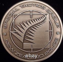 New Zealand PTG Police Tactical Group STG Special Tactics Group Challenge Coin