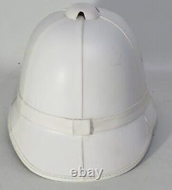 New Zealand Police / Bobby Helmet Size 60 / 7-3/8 Summer Sun Helmet Montcastle