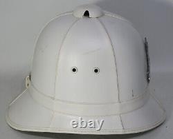 New Zealand Police / Bobby Helmet Size 60 / 7-3/8 Summer Sun Helmet Montcastle