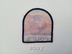 New Zealand Police Hat + Cap Obsolete 1980 and Patch