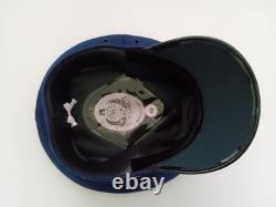 New Zealand Police Hat + Cap Obsolete 1980 and Patch