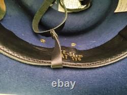 New Zealand Police Hat + Cap Obsolete 1980 and Patch