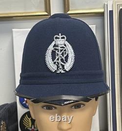 New Zealand Police Helmet with 2 Shoulder Boards