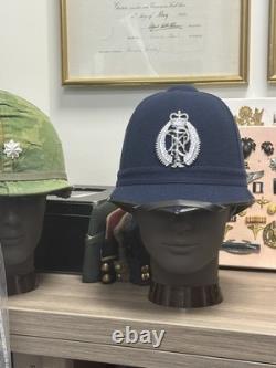 New Zealand Police Helmet with 2 Shoulder Boards