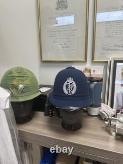New Zealand Police Helmet with 2 Shoulder Boards
