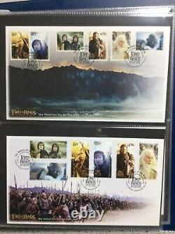 New Zealand Post LOTR Return of the King 2003 Stamps Collection M/S FDCs Booklet