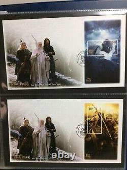 New Zealand Post LOTR Return of the King 2003 Stamps Collection M/S FDCs Booklet