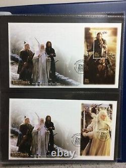 New Zealand Post LOTR Return of the King 2003 Stamps Collection M/S FDCs Booklet