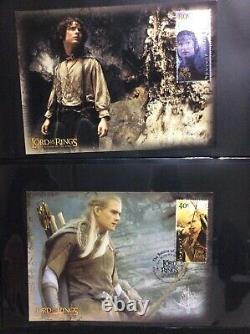 New Zealand Post LOTR Return of the King 2003 Stamps Collection M/S FDCs Booklet