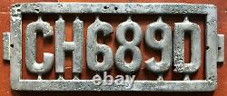 New Zealand Pre-1925 license plate Christchurch
