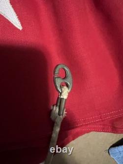 New Zealand Red Ensign Flag 46x70 Stitched Stars Painted Union Jack Rope& Toggle