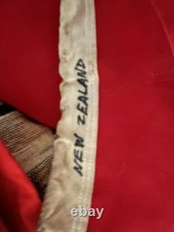 New Zealand Red Ensign Flag 46x70 Stitched Stars Painted Union Jack Rope& Toggle