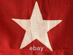 New Zealand Red Ensign Flag 46x70 Stitched Stars Painted Union Jack Rope& Toggle
