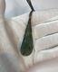 New Zealand Roimata Jade Nephrite Green Stone (Teardrop) Pendant Necklace