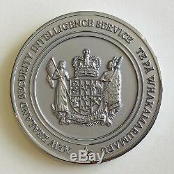 New Zealand Security Intelligence Service Challenge Coin NZSIS GCSB CIA
