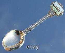 New Zealand Shipping Line Rangitiki Souvenir Fine Hand Painted Enamel Spoon 1931