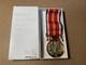 New Zealand Special Service Medal (Nuclear Testing) Specimen B72