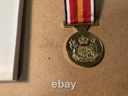 New Zealand Special Service Medal (Nuclear Testing) Specimen B72