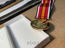 New Zealand Special Service Medal (Nuclear Testing) Specimen B72