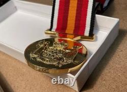 New Zealand Special Service Medal (Nuclear Testing) Specimen B72