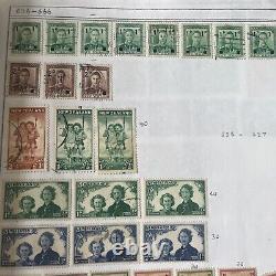 New Zealand Stamp Collection. 1909-1988. 73 Pages