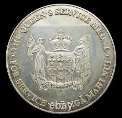 New Zealand The Queen's Service Medal Elizabeth II Prototype Unique