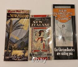 New Zealand Vintage Travel Brochure Collection Circa 1920's -1940's