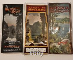 New Zealand Vintage Travel Brochure Collection Circa 1920's -1940's
