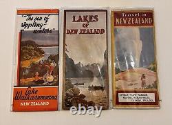 New Zealand Vintage Travel Brochure Collection Circa 1920's -1940's