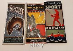 New Zealand Vintage Travel Brochure Collection Circa 1920's -1940's