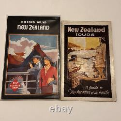 New Zealand Vintage Travel Brochure Collection Circa 1920's -1940's