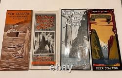 New Zealand Vintage Travel Brochure Collection Circa 1920's -1940's
