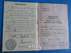 New Zealand passport 1924