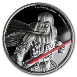 Niue- 2017 Silver $5 Proof Coin- 2 OZ Star Wars Darth Vader