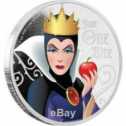 Niue- 2018 & 2019 Disney Villains 1oz Silver Proof set of 4 coins